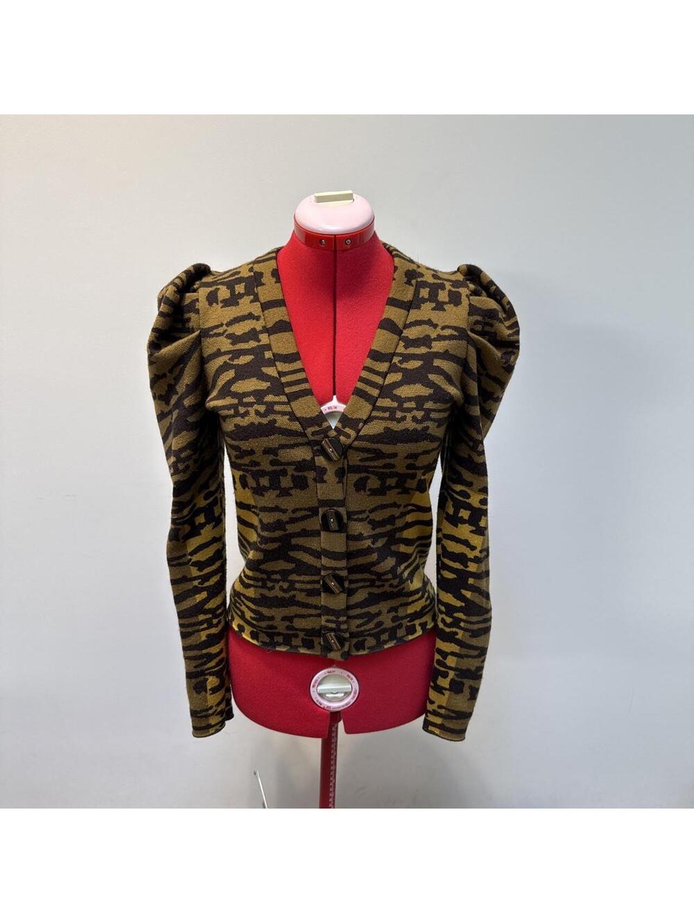 Ulla Johnson Women's Multi and Brown Cardigan